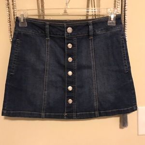 Short Jean Skirt